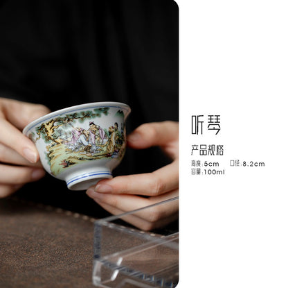 999 Sterling Silver Harmony Tea Cup