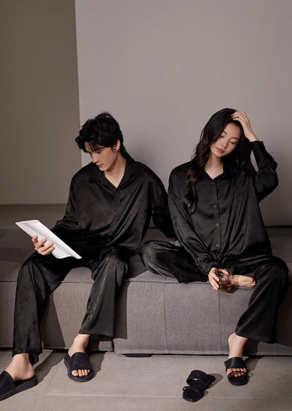 Zhú Pajamas Set (Long-Sleeve & Pants)