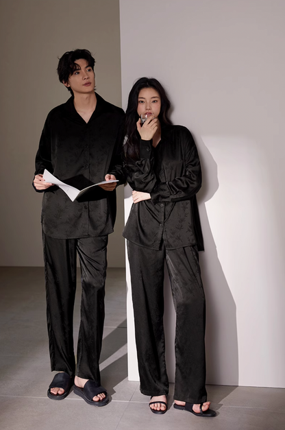 Zhú Pajamas Set (Long-Sleeve & Pants)