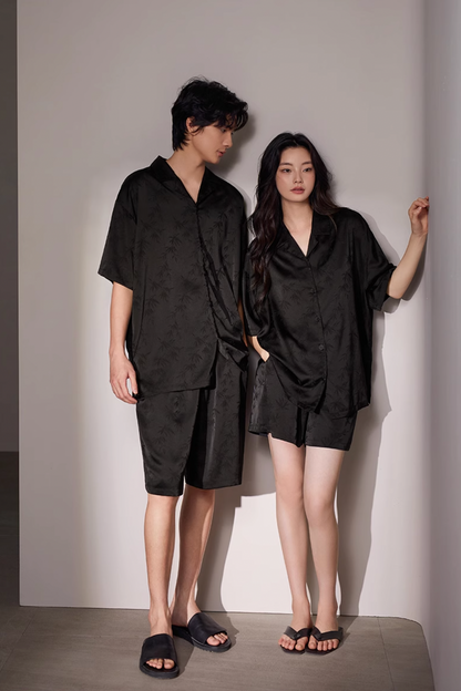 Zhú Pajamas Set (Short-Sleeve & Shorts)