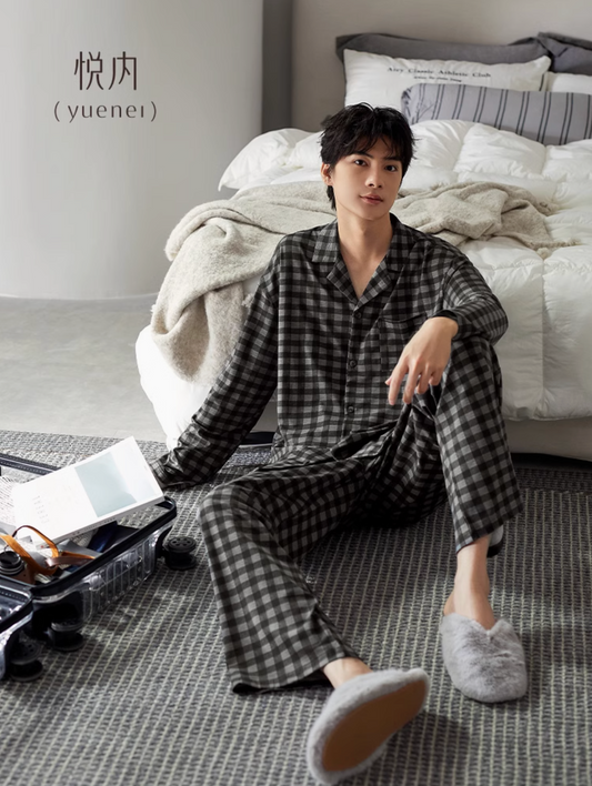 Gé Pajamas Set (Long-Sleeve & Pants)