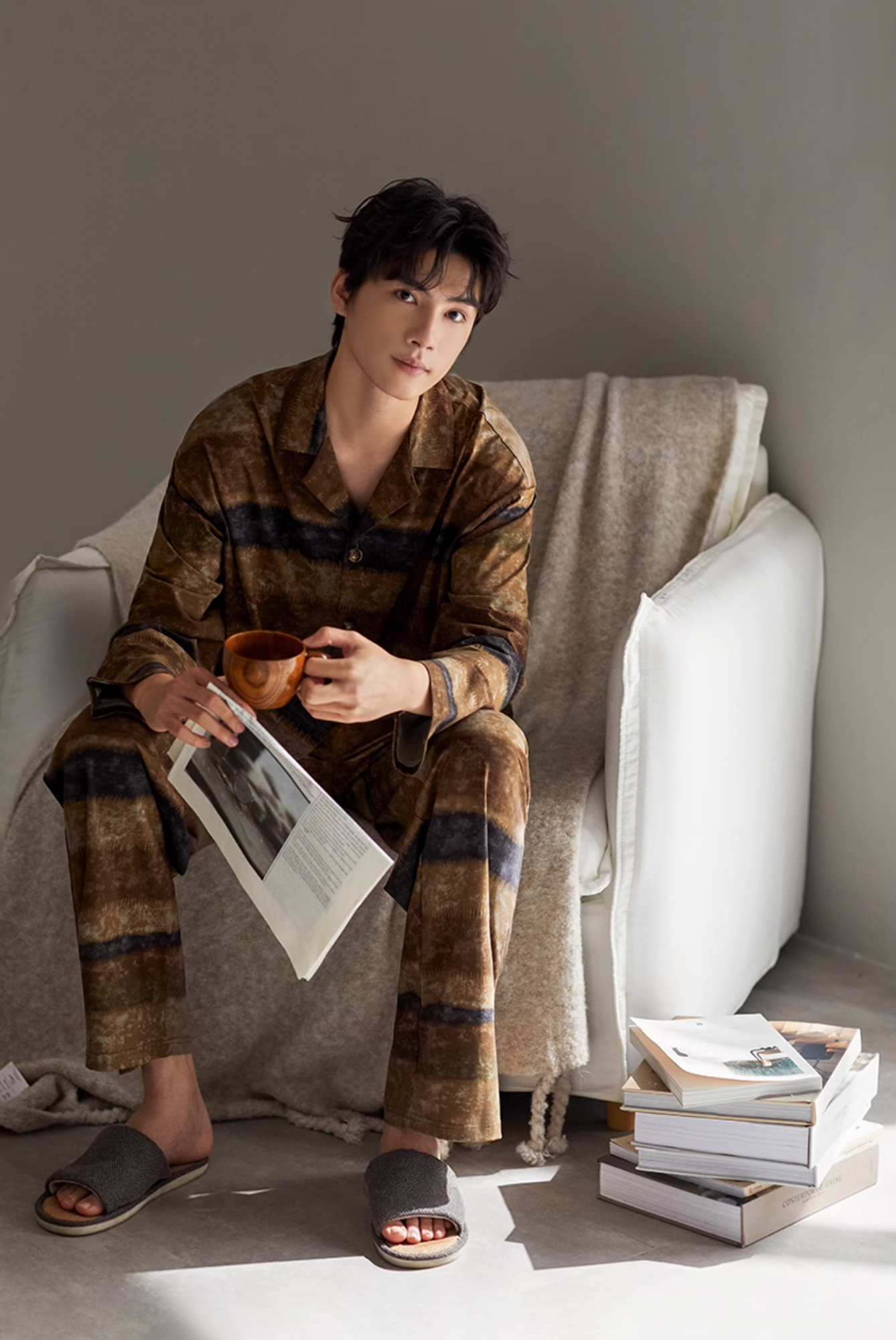 Xióng Pajamas Set (Long-Sleeve & Pants)