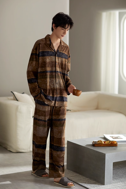 Xióng Pajamas Set (Long-Sleeve & Pants)