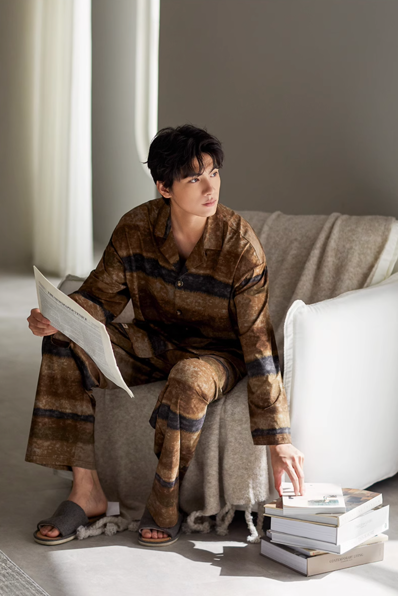 Xióng Pajamas Set (Long-Sleeve & Pants)