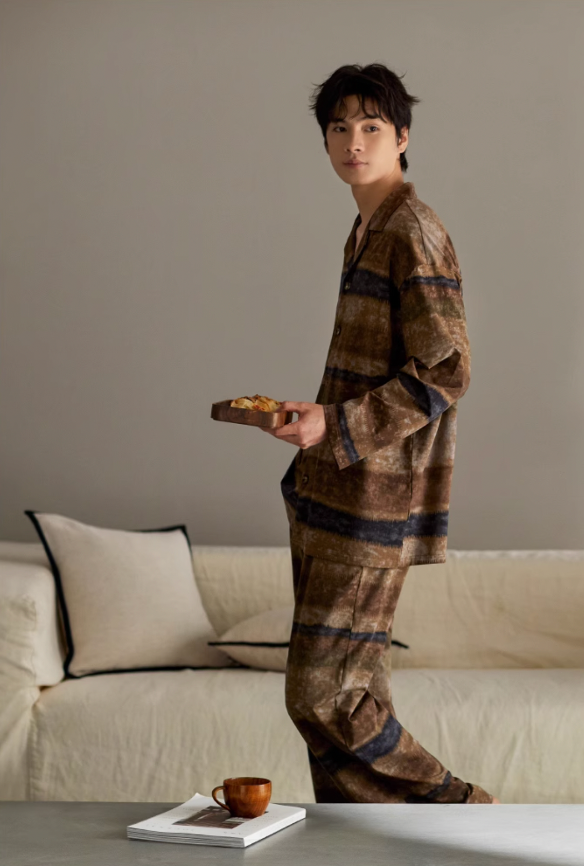 Xióng Pajamas Set (Long-Sleeve & Pants)