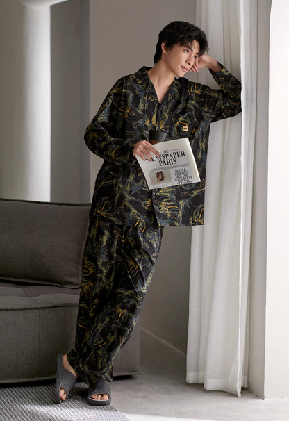 Piāo Pajamas Set (Long-Sleeve & Pants)