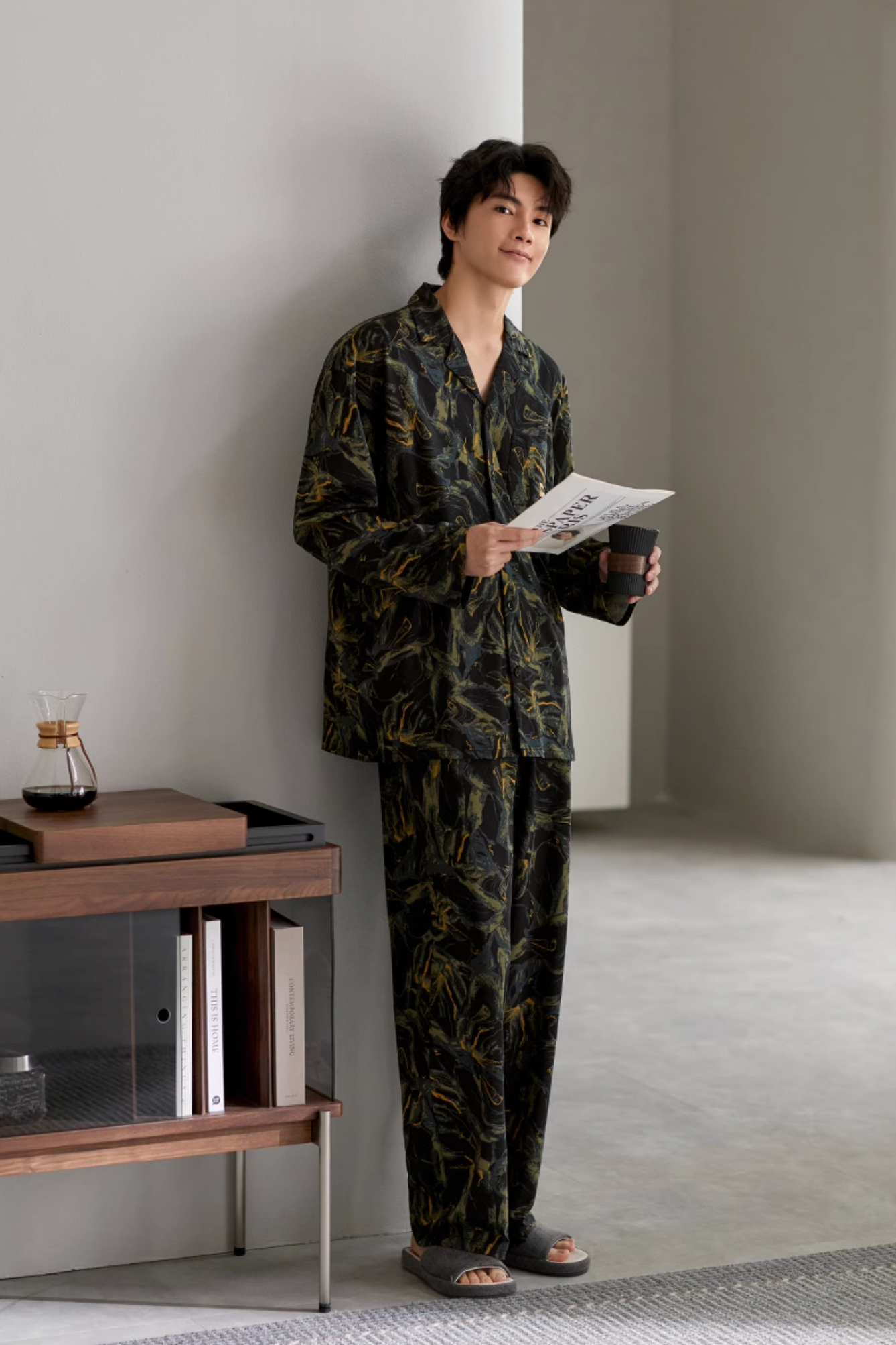 Piāo Pajamas Set (Long-Sleeve & Pants)