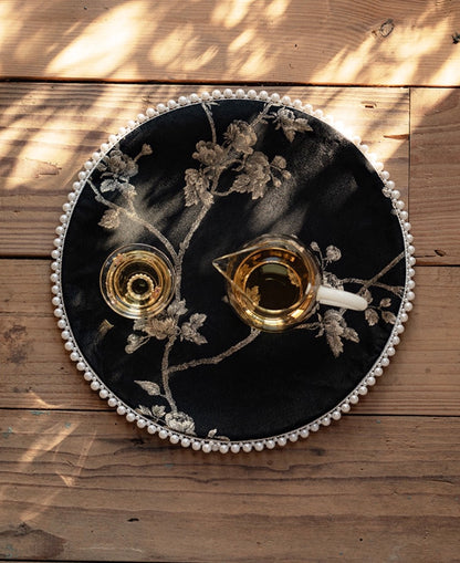 Night Bloom Tea Mat