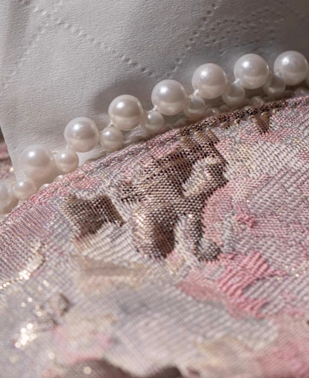 Elegant Brocade Tissue Holder Collection