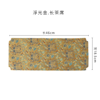 Radiant Dynasty Silk Mat & Coaster Set