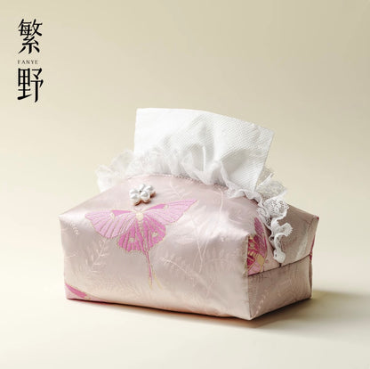 Blush Butterfly Dream Tissue Box