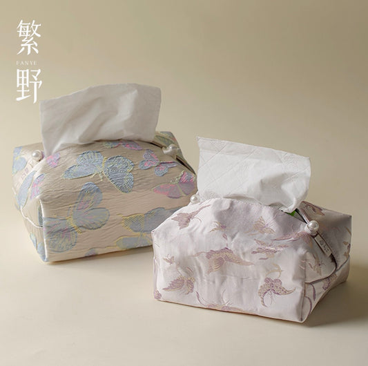 Silken Traces Tissue Box