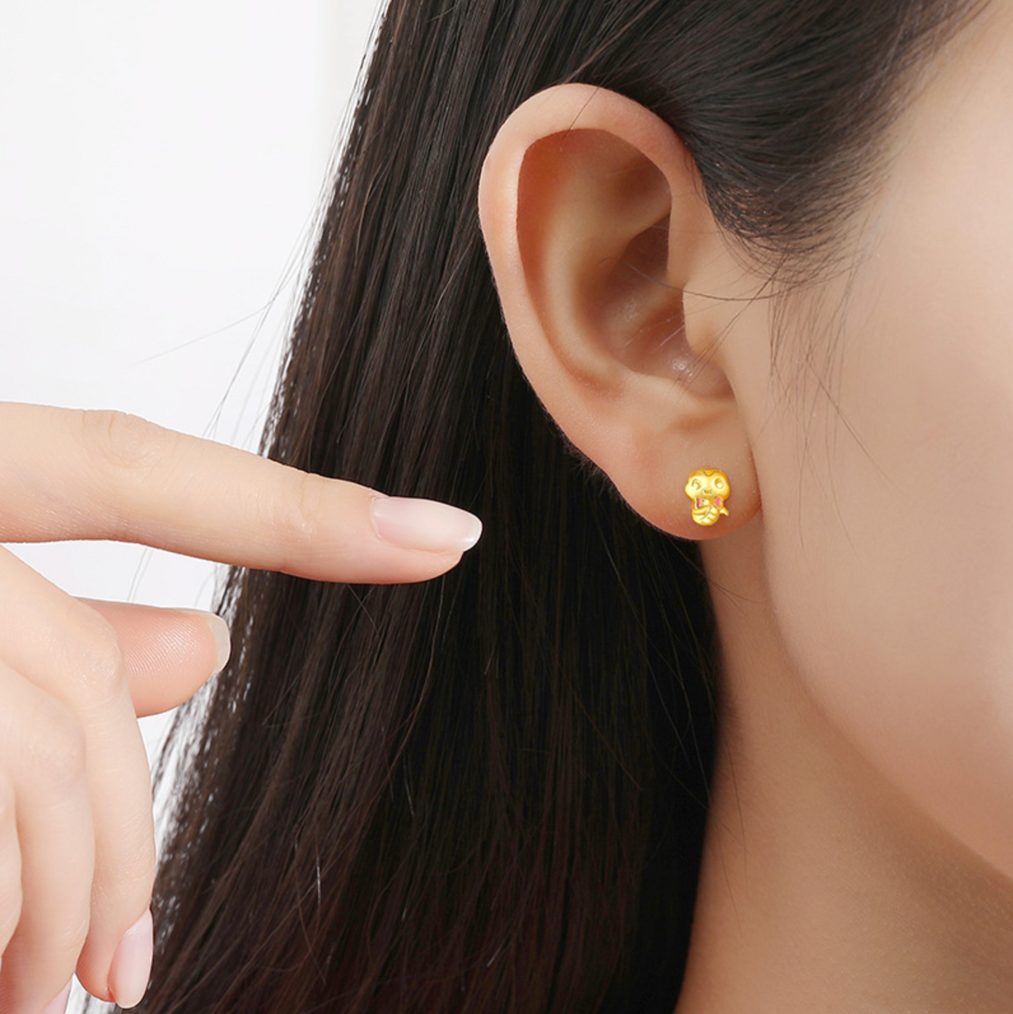 Zodiac Edition S925 Gold Ear Studs