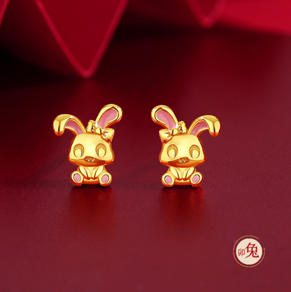 Zodiac Edition S925 Gold Ear Studs