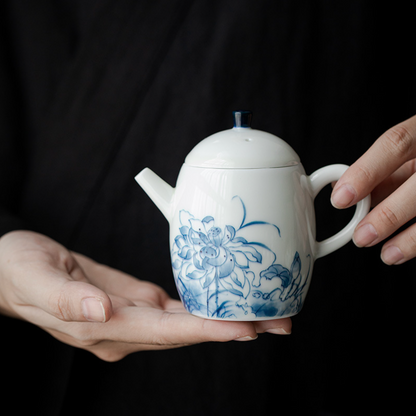 Qing Hua Spring Dragon Tea Pot