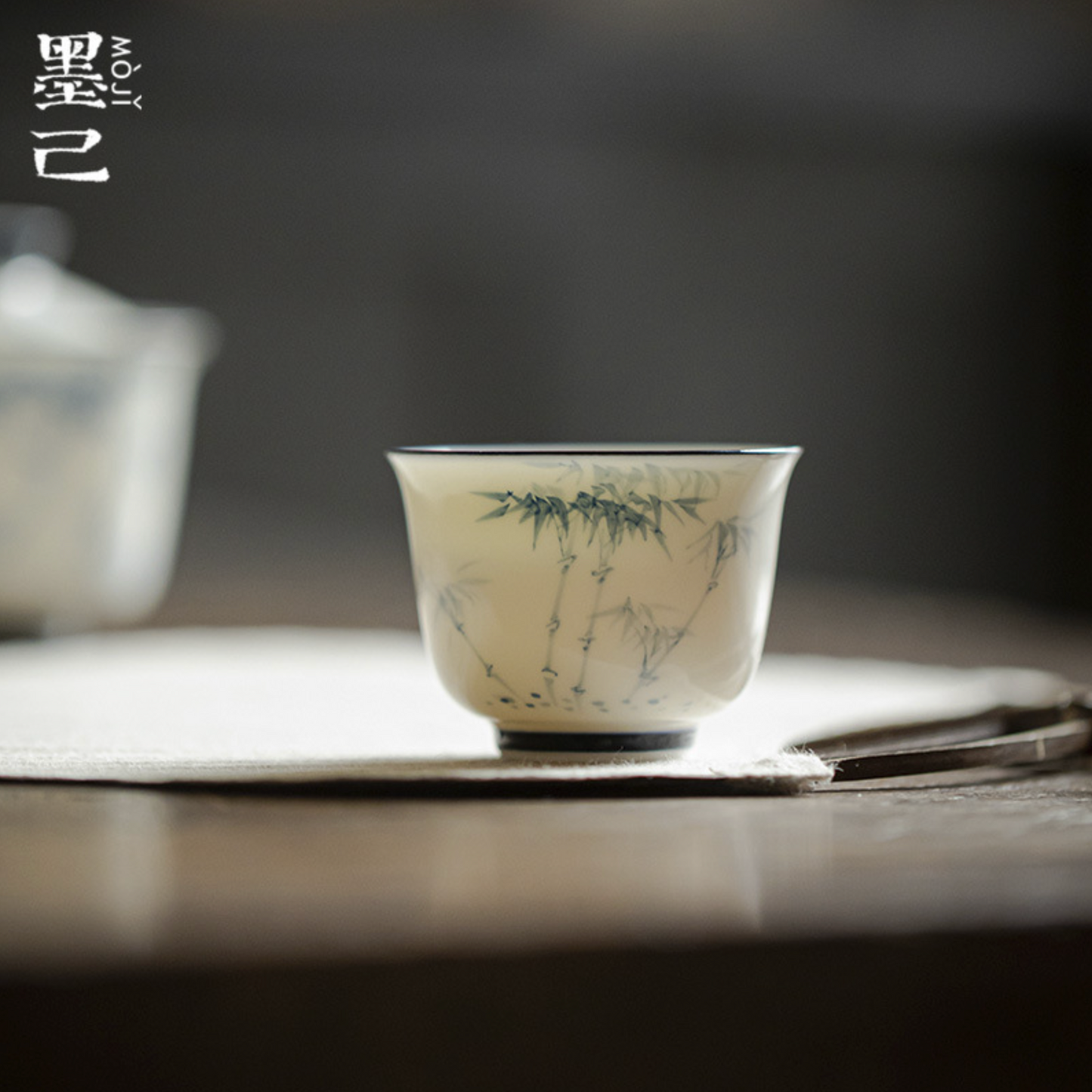 Qing Hua Bamboo Small Tea Cup