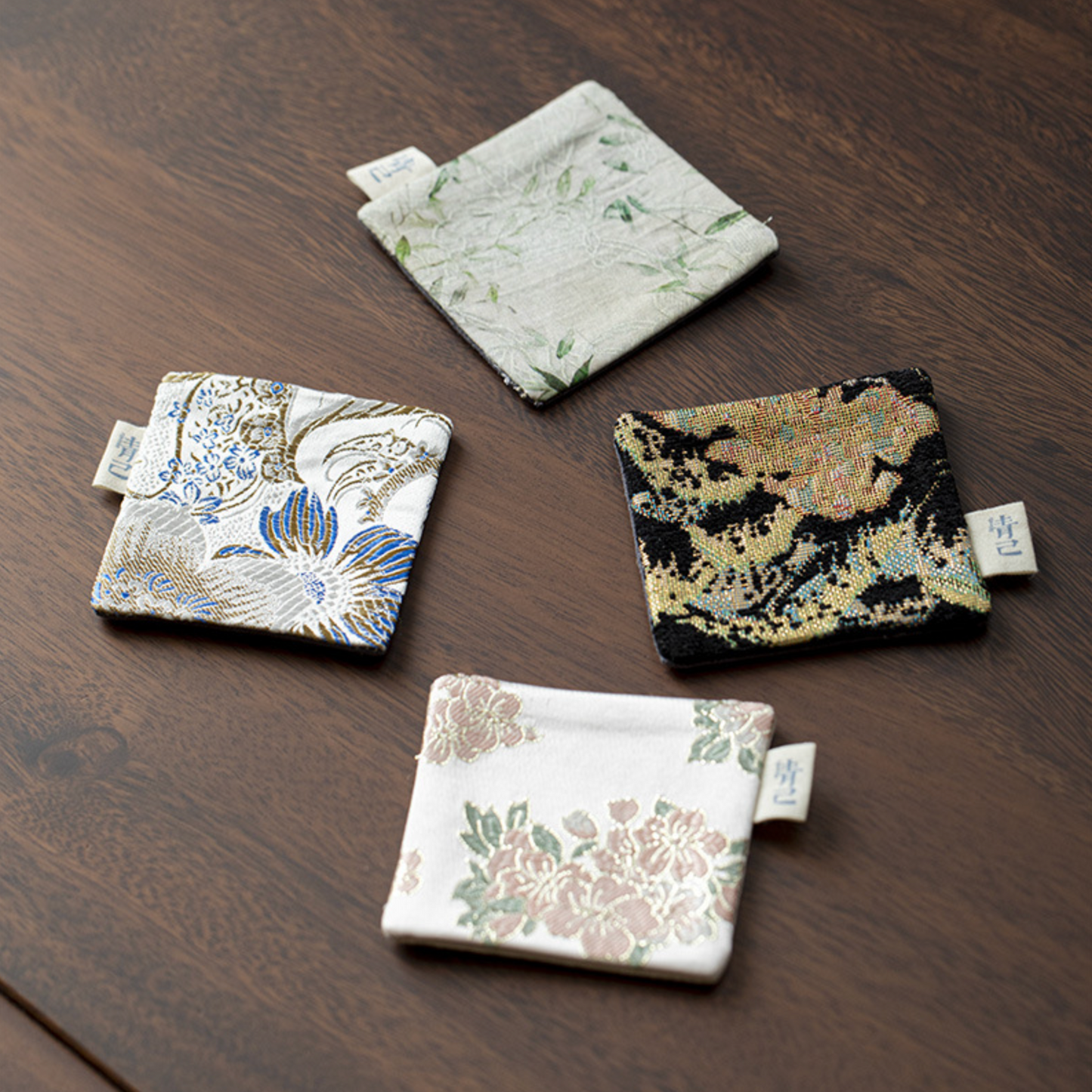 Handcrafted Embroidery Coasters