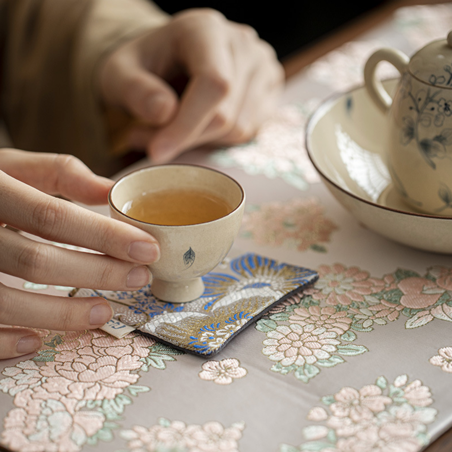 Handcrafted Embroidery Coasters