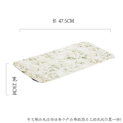 Handcrafted Embroidery Tea Mat