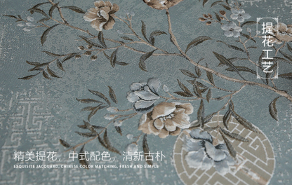 Celestial Garden Embroidery Table Runner