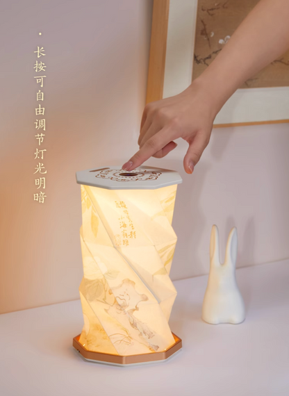 Moonlit Osmanthus Rabbit Night Lamp Gift Set