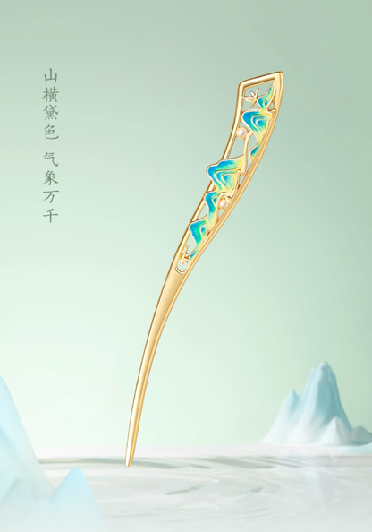 A Thousand Li  Artwork Hairpin