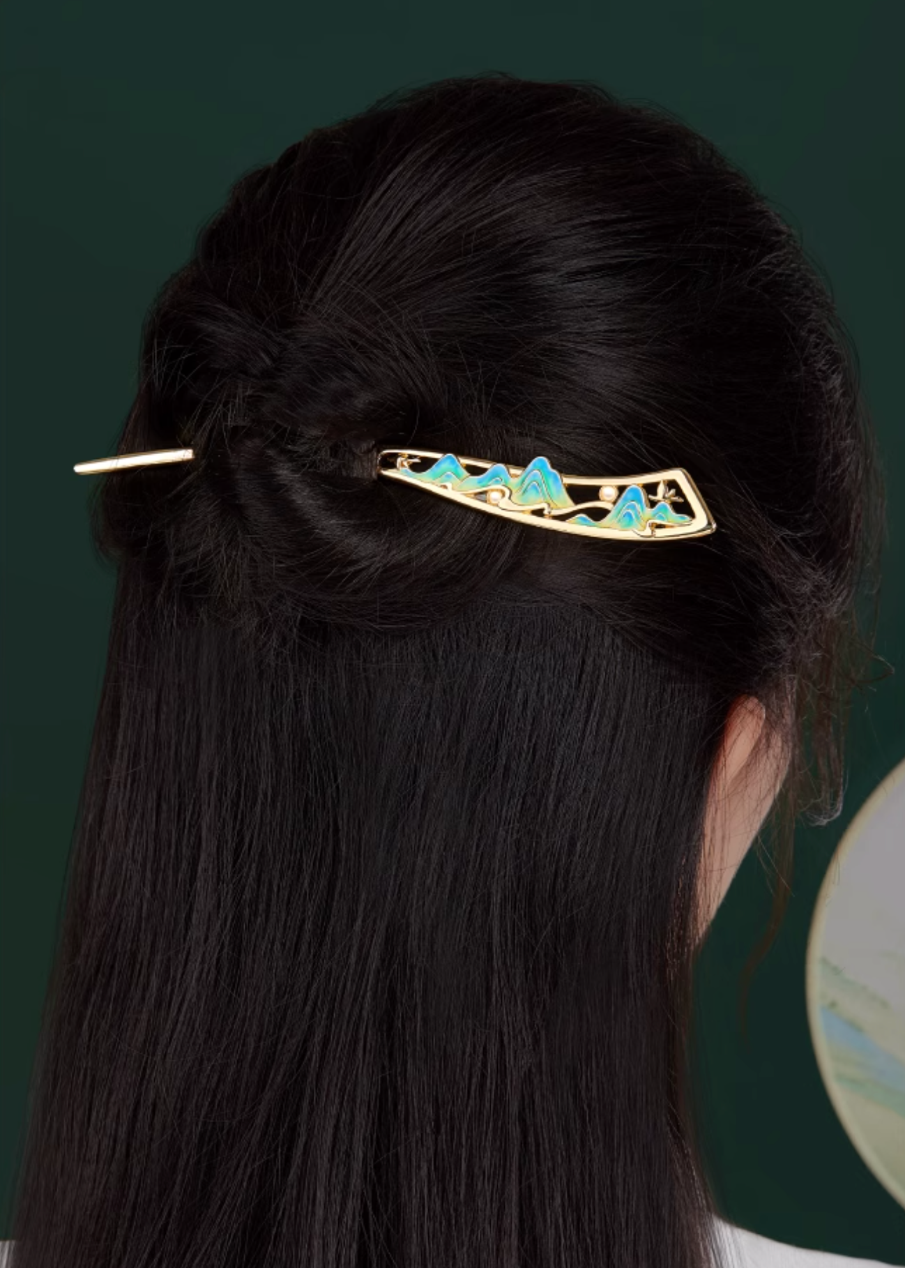 A Thousand Li  Artwork Hairpin