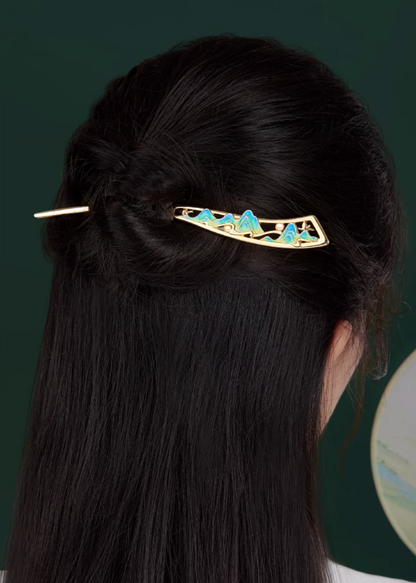 A Thousand Li  Artwork Hairpin