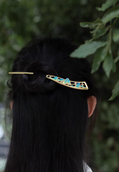 A Thousand Li  Artwork Hairpin