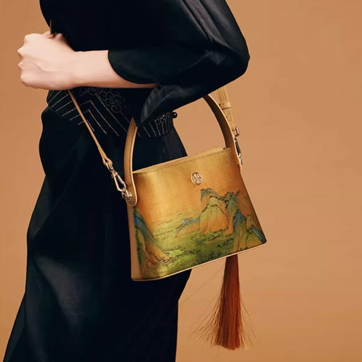 A Thousand Li - Artwork Silk™ Shoulder Strap Bag