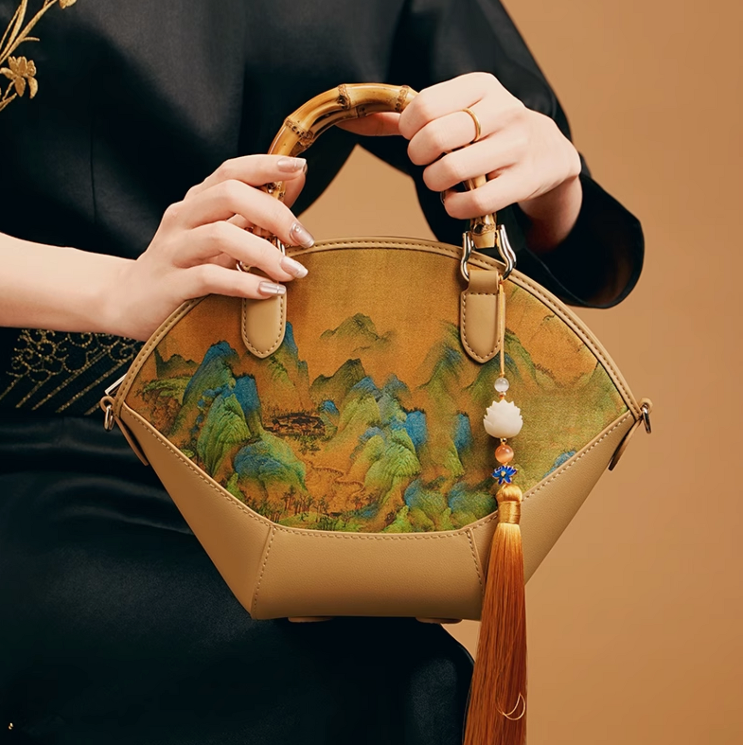 A Thousand Li - Artwork Silk™ Top Handle Satchel Bag