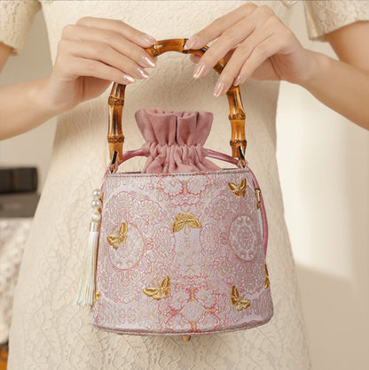 Tang Bloom Garden Bucket Bag