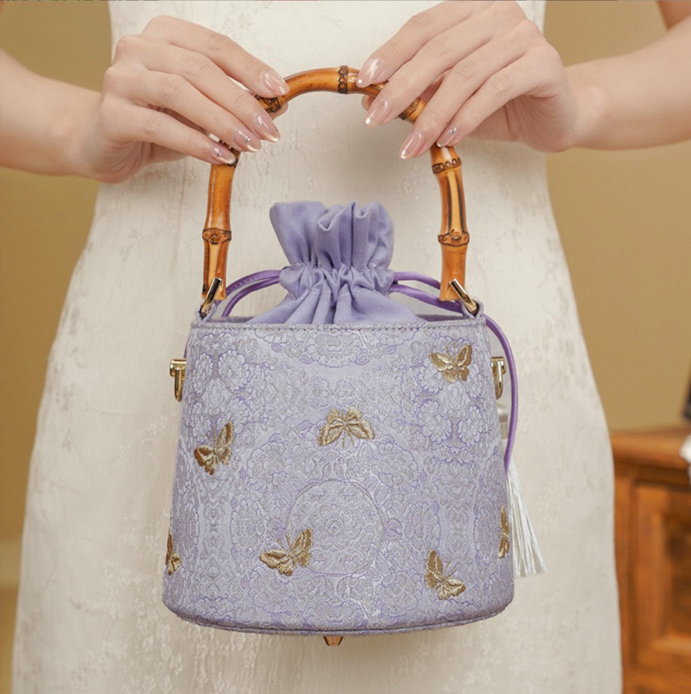 Tang Bloom Garden Bucket Bag