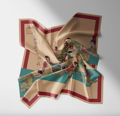"United by Music" Heritage Artwork Satin Scarf
