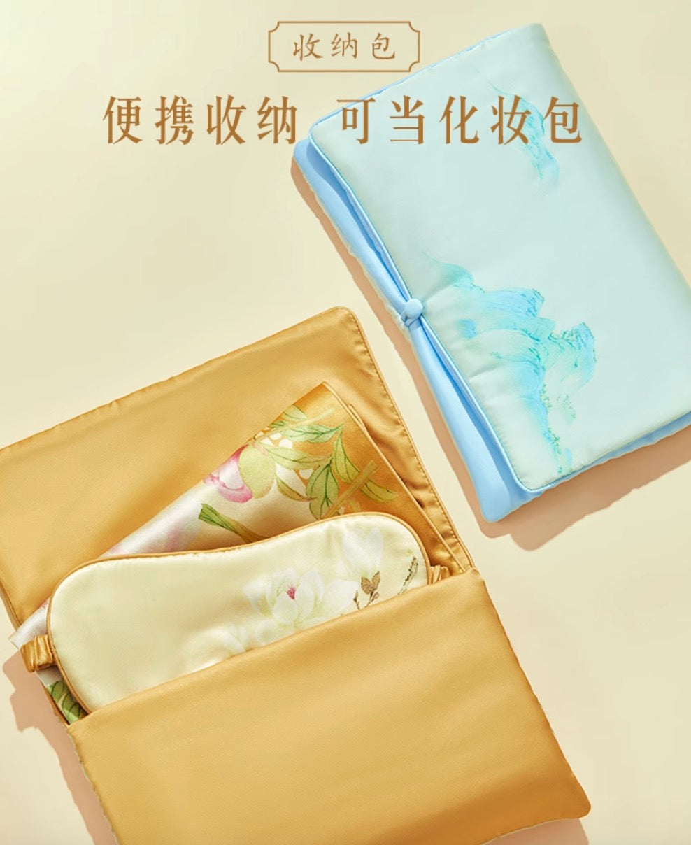 Ethereal Bloom Silk Sleep Gift Set