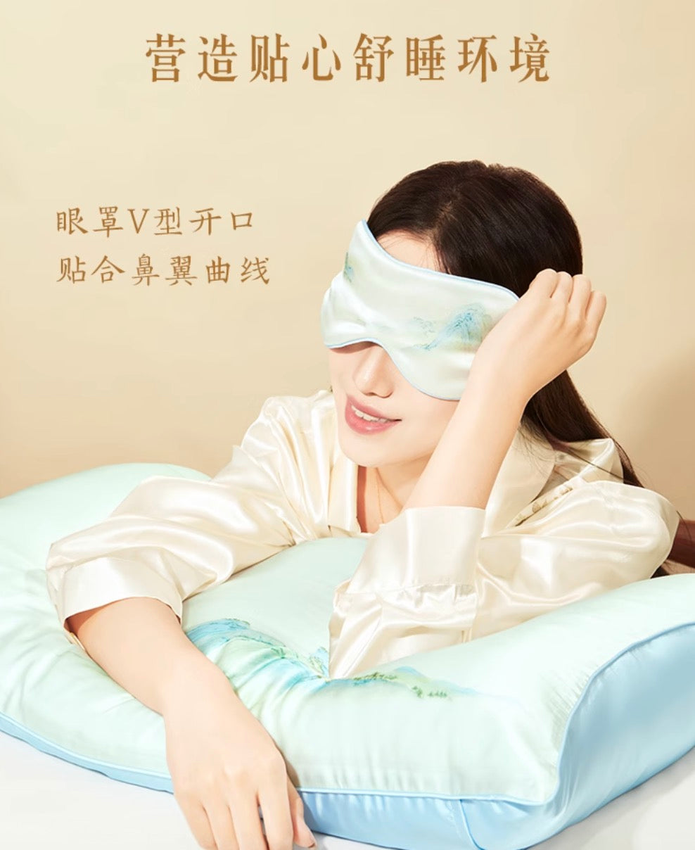 Ethereal Bloom Silk Sleep Gift Set