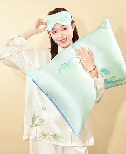 Ethereal Bloom Silk Sleep Gift Set