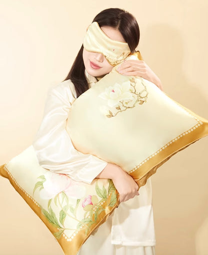 Ethereal Bloom Silk Sleep Gift Set