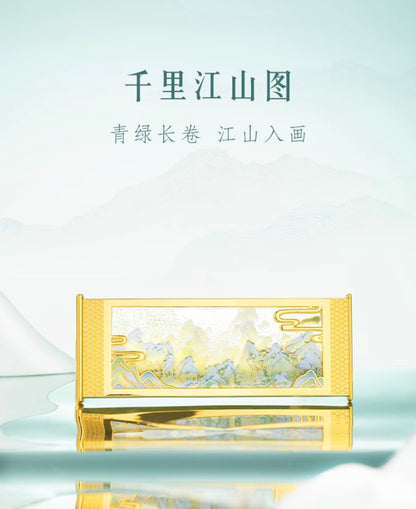 Timeless Scrolls Flowing Sand Magnet Gift Set