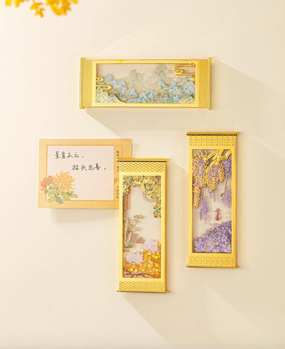 Timeless Scrolls Flowing Sand Magnet Gift Set