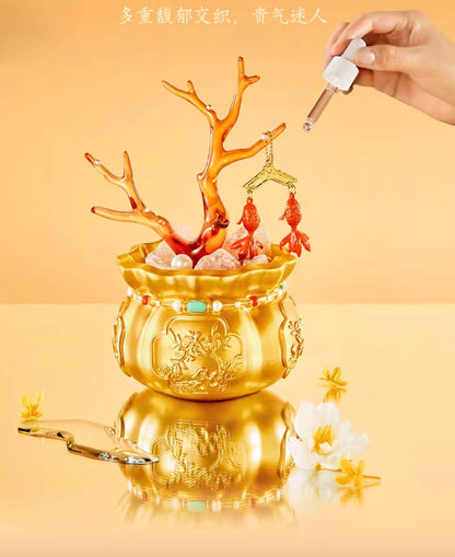 Prosperity Blooms Aromatherapy Wealth Tree Gift Set