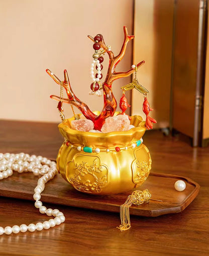 Prosperity Blooms Aromatherapy Wealth Tree Gift Set