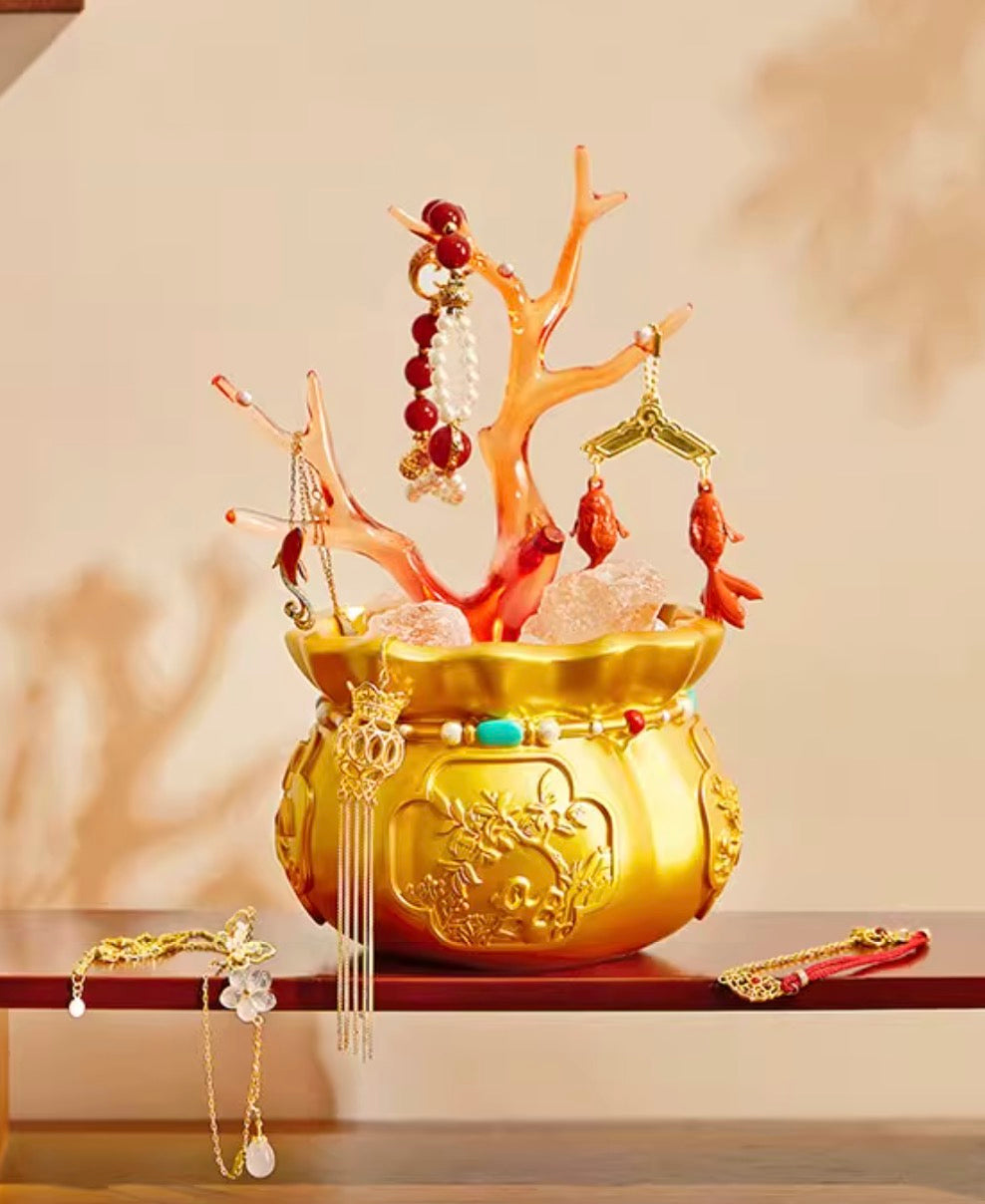 Prosperity Blooms Aromatherapy Wealth Tree Gift Set