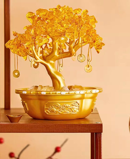 Prosperity Blooms Aromatherapy Wealth Tree Gift Set