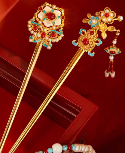The Blossoming Phoenix Hairpin Gift Set