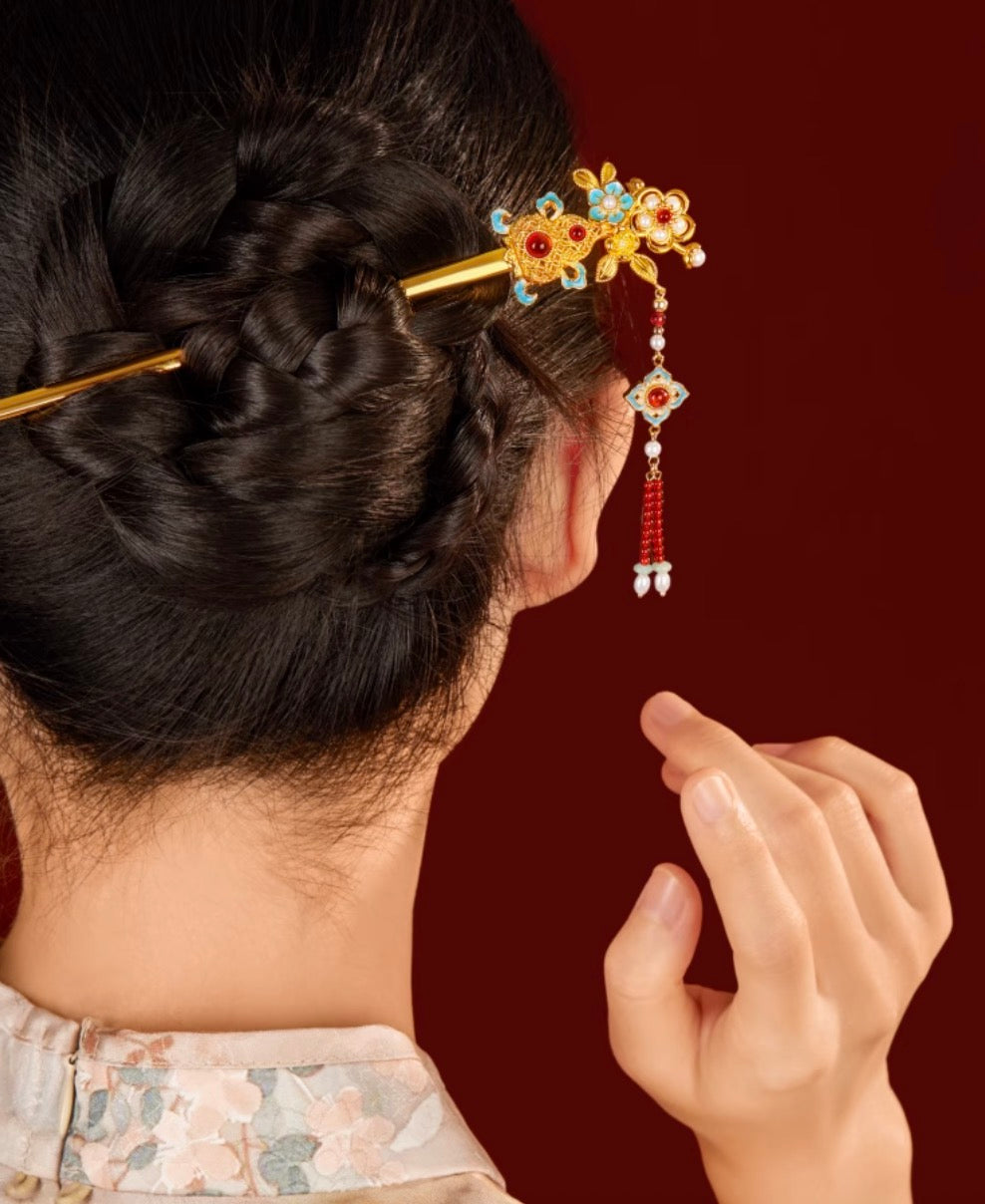 The Blossoming Phoenix Hairpin Gift Set