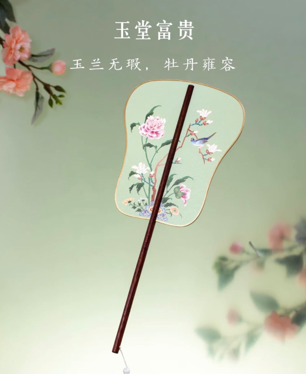 Songbird Serenity Round Fan Gift Set