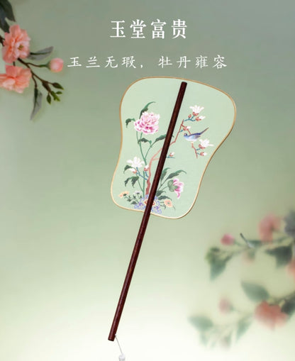 Songbird Serenity Round Fan Gift Set