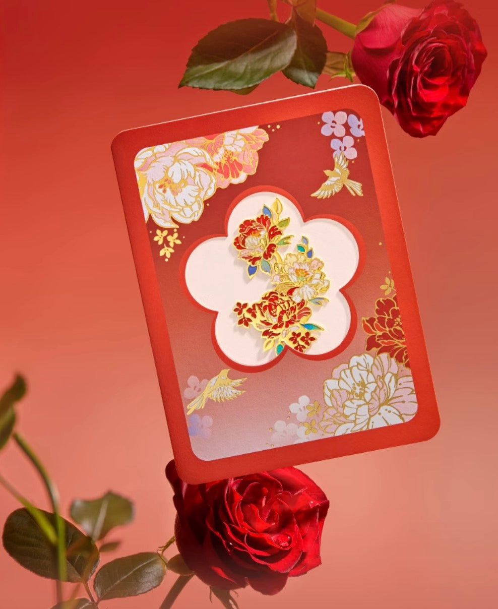 Blossom Wishes Greeting Card & Bookmark Set
