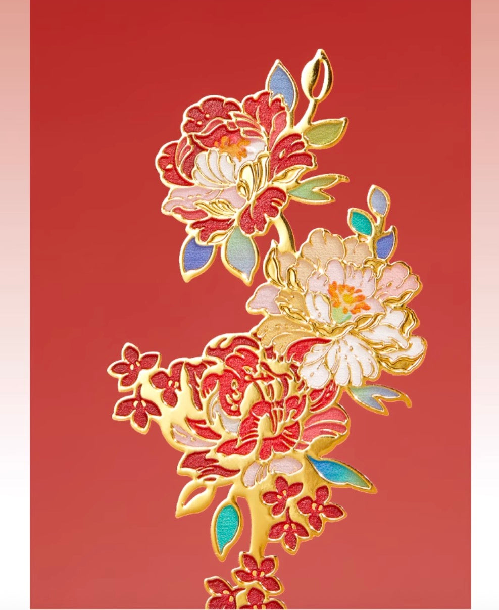 Blossom Wishes Greeting Card & Bookmark Set